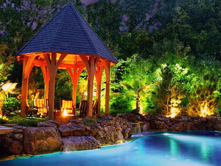 Outdoor Swimming Pool Lighting Vacaville, CA