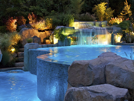 Outdoor Swimming Pool Lighting Vacaville, CA